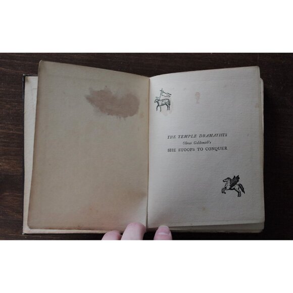 Antique Book "She Stoops to Conquer" by Oliver Goldsmith J. M. Dent and Co. 1902 - Picture 4 of 9